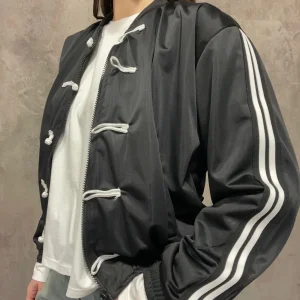 Giacca Bande Laterali Nera