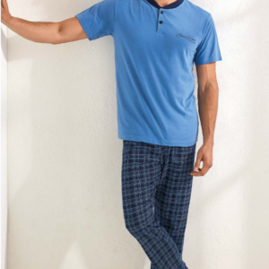 IL Granchio – Pigiama Uomo Manica Corta E Pantalone Lungo / Art.GP1119