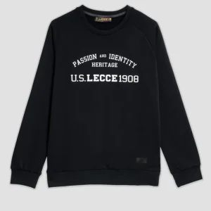 Felpa blu navy US Lecce Heritage