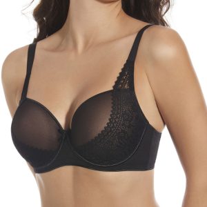 Selene – Reggiseno Imbottito Con Ferretto Con Tulle E Pizzo / Art.Laia