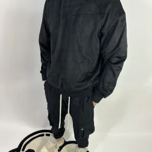 Completo Sartoriale MezzoCollo Ricamato Nero 844g