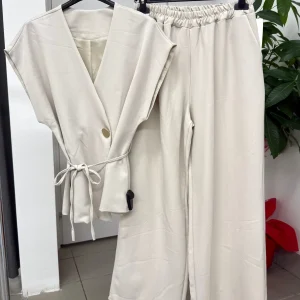 Set coordinato gilet e pantaloni