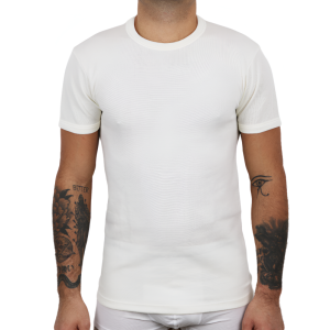 Mansuè – Maglia Uomo Girocollo Mezza Manica In Caldo Cotone / Art. 220/221