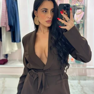 Blazer Con Fusciacca