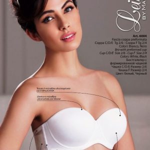 Leilieve – Reggiseno A Fascia Con Ferretto Preformato In Microfibra Traspirante / Art.6004