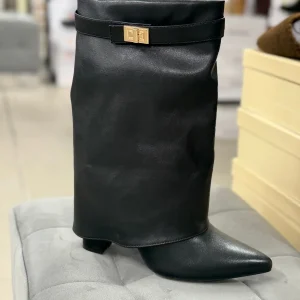 Stivali Shark a punta tacco 10cm