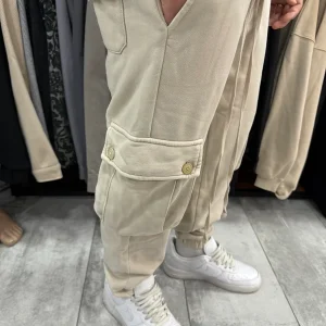 PANTALONE CARGO CON POLSINO SLAVATO | DUCA HOMME