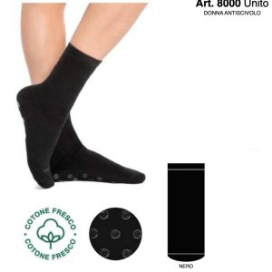 Meritex – Calze Antiscivolo Donna – Cotone Fresco / Art.8000 – ABS