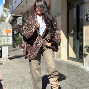 Giacca Bomber Animalier