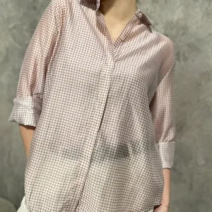 Camicia Check Rosa
