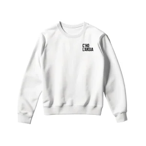 C'ho l'Ansia Felpa Bianca