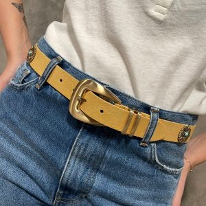 Cintira Fibbia Gialla