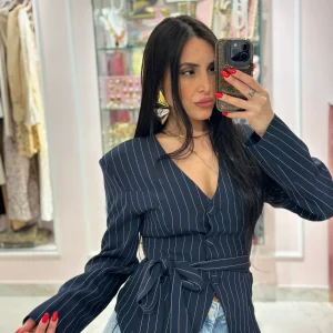 Giacca Lucrezia Gessata