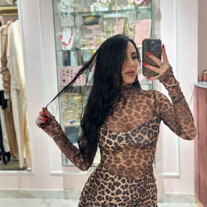 Abitino Animalier con Trasparenze