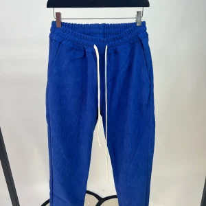 Pantalone a Coste Blu Royal