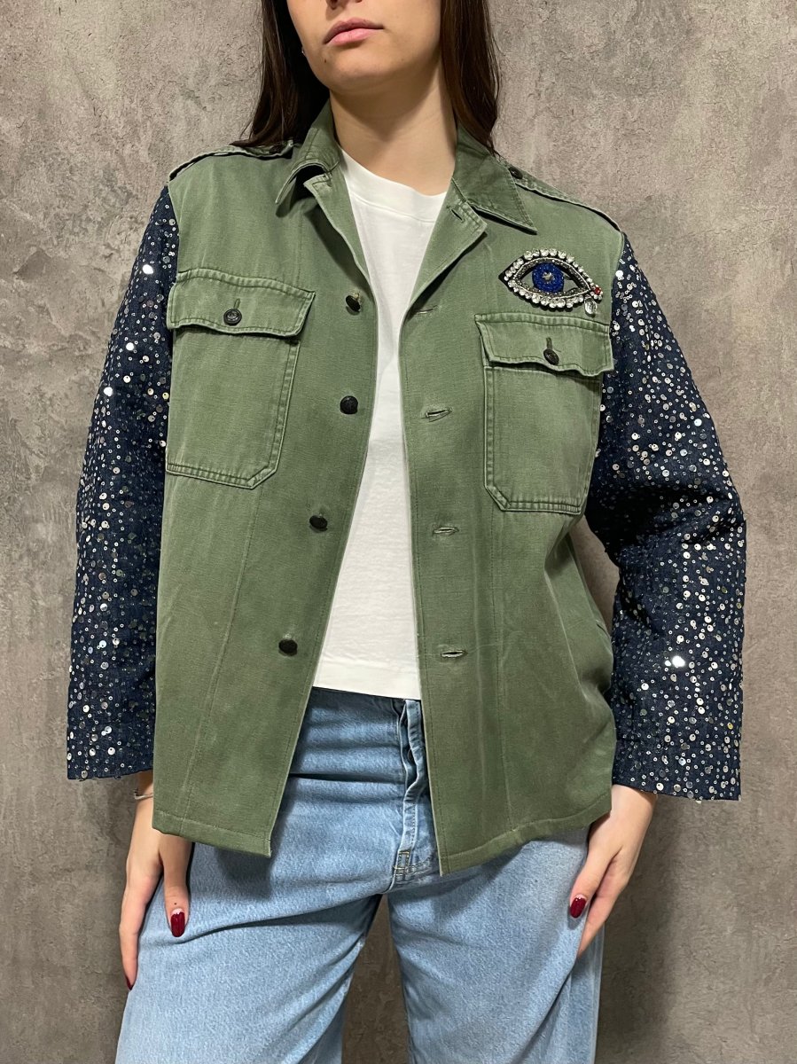 Giacca Vintage Paillettes - immagine 2