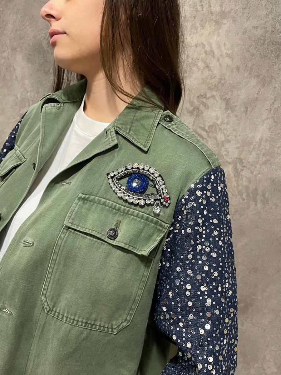 Giacca Vintage Paillettes - immagine 3