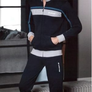 Lotto – Tuta Felpata Full Zip Over Uomo Art. 4003