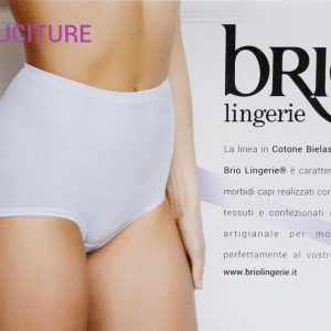 Brio – Donna Egle Bi-Pack Culotte Comfort Senza Cuciture sui Fianchi PariGamba Bielastico