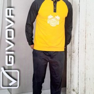 Givova – Pigiama Set Homewear Uomo Jersey Lungo / Art.G644J