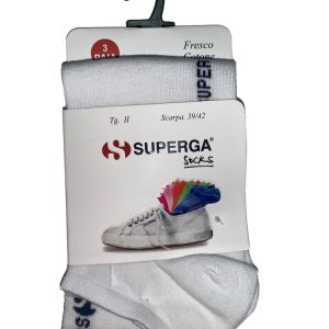 Superga – Mini Calza In Cotone Elasticizzato Rasato Art. S102
