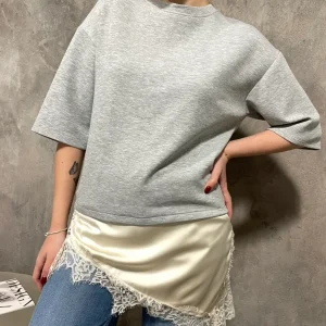 Felpa Leggera Grigia