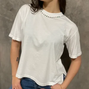 T-shirt Strass Stone Washed