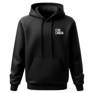 C'ho l'Ansia Felpa Cappuccio Nera