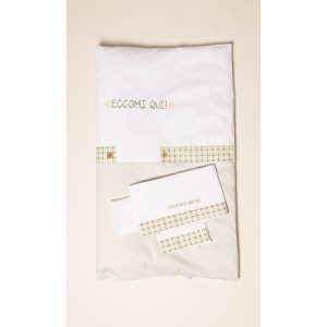 Gary – Coordinato Culla Piumone – Imbottitura – Lenzuolini / Art.7151