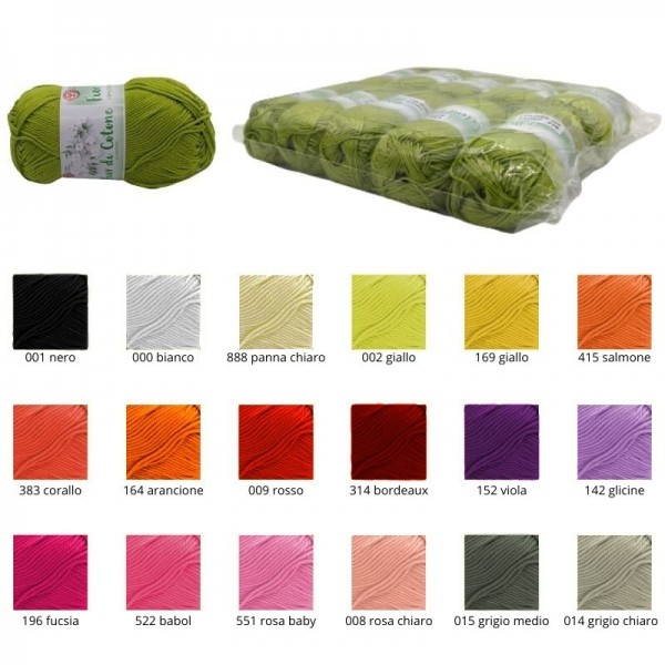 Fior Di Cotone Filo Per Uncinetto / Art.0360 - immagine 2