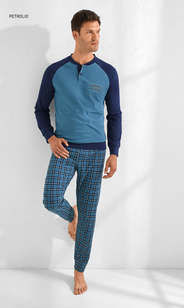 IL Granchio – Pigiama Uomo In Cotone / Art.JerseyGP1110