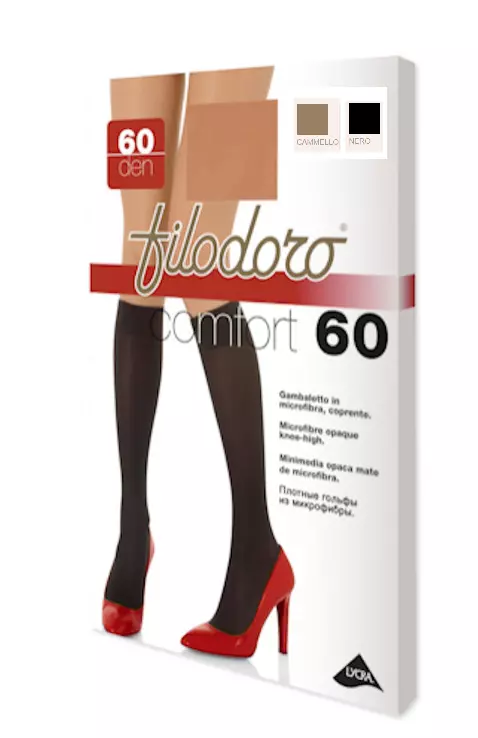 Filodoro – Gambaletto Comfort Coprente in MicroFibra / 60 Denari