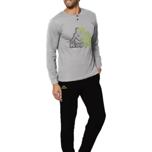 Kappa – Pigiama Uomo Primavera In Cotone Manica Lunga Estivo / Art.KM25416-Y