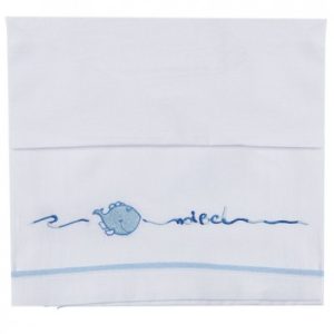 Noibel – Set Lenzuola Bimbo 100% Cotone Per Culla – Carrozzina 3 – Pezzi