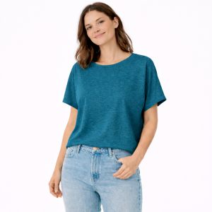 T-shirt Yoga Donna in Canapa Ottanio – Active Hemp