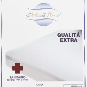 Botticelli Home – Copri Materasso Matrimoniale/ Piazza E Mezza Con Angoli In Spugna Impermeabile Sanitario