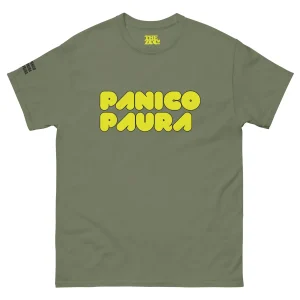 PANICO PAURA T-shirt classica unisex